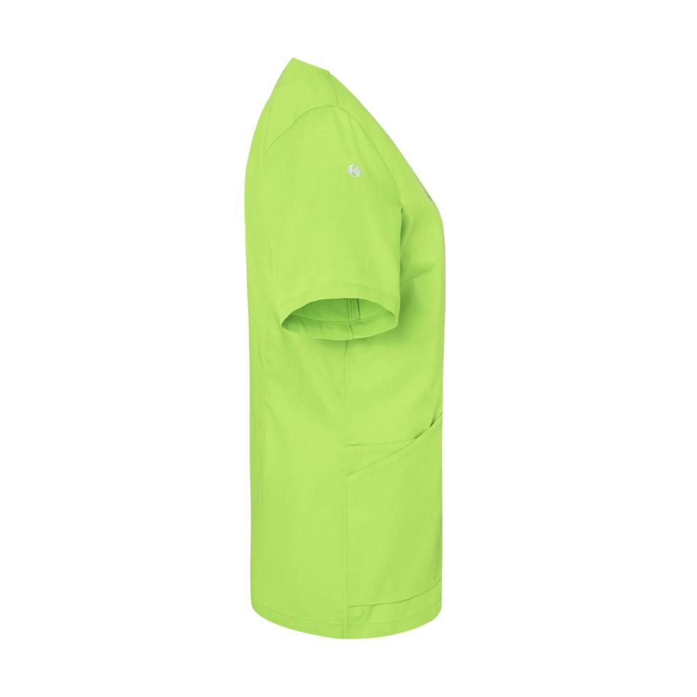 KARLOWSKY Essential | Damen Kurzarm-Kasack (kiwi) KS63